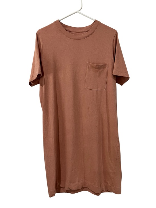 Everlane Other - Everlane Women’s SzL Short-Sleeve Pocket Cotton T-Shirt Mini Dress, Blush